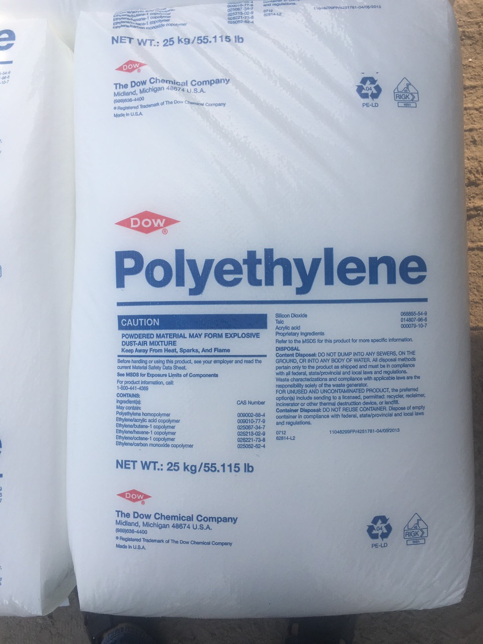 Hạt Nhựa HDPE 17450N USA