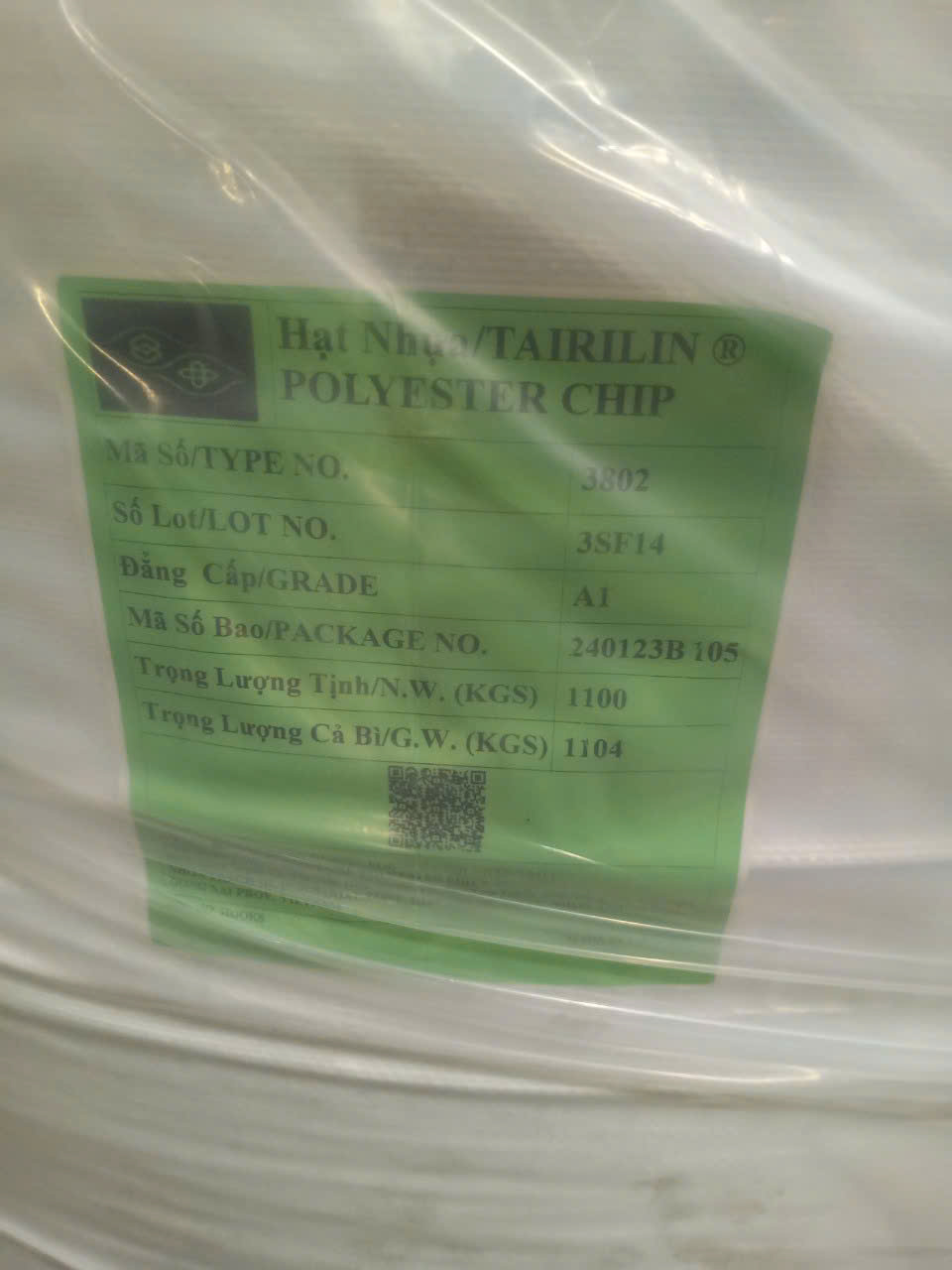 Hạt Nhựa PET 3802